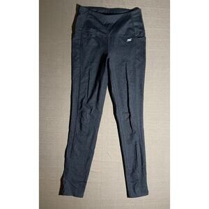 Skechers Women’s XS Leggings Workout High Waisted Dark Grey Side Pockets Logo